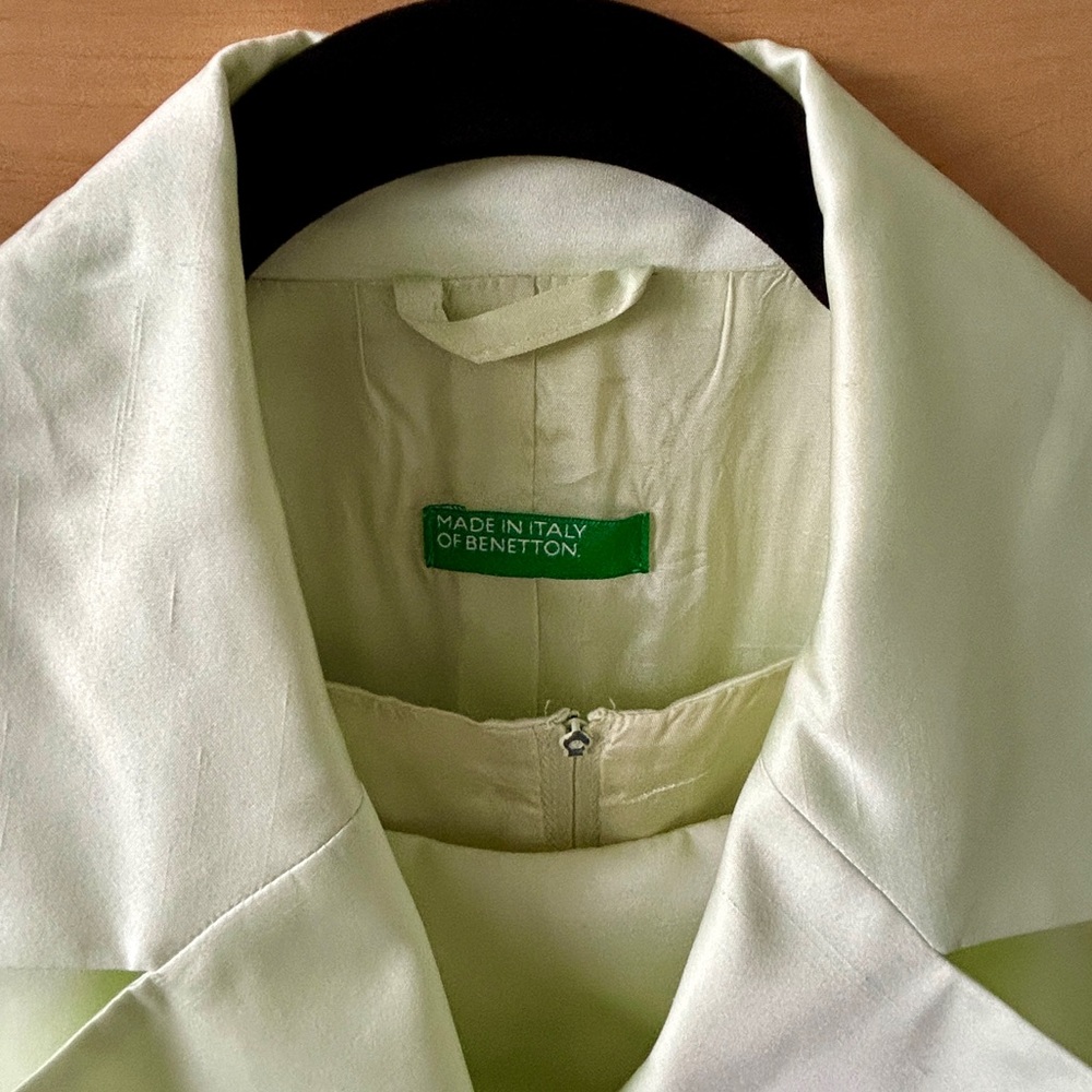 Benetton Vintage Jacket and Matching Dress Made in Italy - Picture 7 of 16